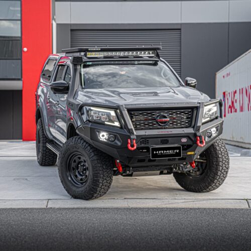 HAMER King series Plus bull bar for Nissan Navara (2021 – Present)