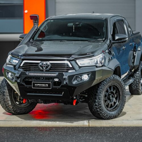 HAMER King series bull bar for Toyota Hilux Rogue (2022 – Present)