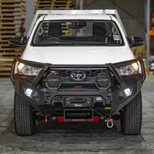 King series Plus bull bar for Toyota Hilux N80 (2024 – Present) (SUPPLIED & FITTED IN STORE ONLY)