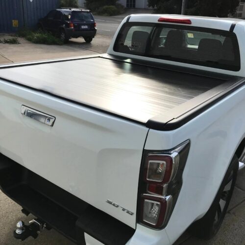 ISUZU D-MAX RG DC 2021+ ELECTRIC ROLLER SHUTTER COVER for Sports Bar tonneau hard lid RT1 (SUPPLIED & FITTED IN STORE ONLY)