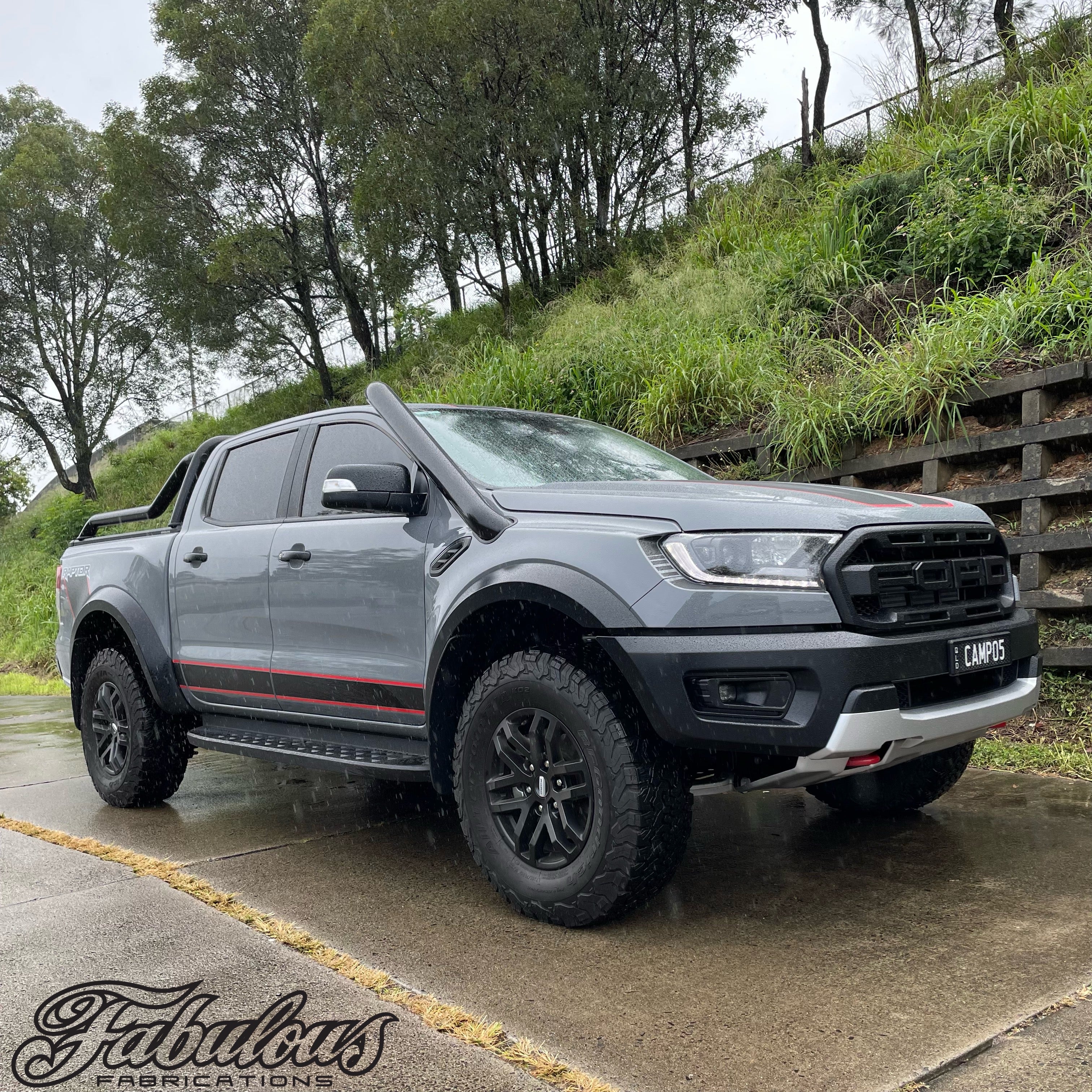 Ford Ranger Raptor Stainless Snorkel and Alloy Airbox Kit (Short & Mid Entry Available) - Image 2