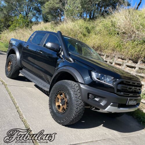 Ford Ranger Raptor Stainless Snorkel and Factory Airbox* Kit (Short & Mid Entry Available)