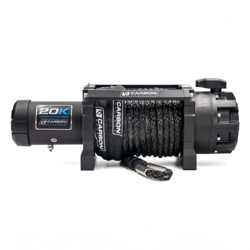 Carbon Scout Pro – 20000lb Extreme Duty Truck Winch 24V – BYO Hook