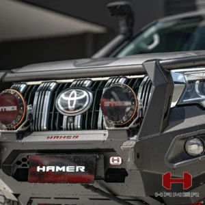 Hamer King Series Bumper Replacement Bull Bar to suit Toyota Prado 150 Series 2018-on
